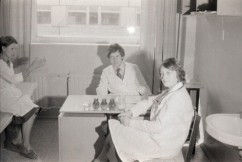 Рабочие встречи в больнице. 1981
