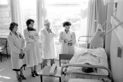 Владимир Николаевич Мудрак во время обхода. 1981