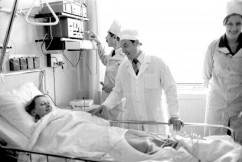 Владимир Николаевич Мудрак во время обхода. 1981