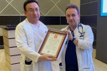 Вручение сотрудникам ГКБ №15 Почётных грамот и благодарностей Президента России за заслуги в области здравоохранения. 