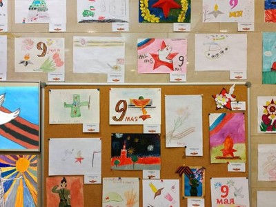  «Помним. Гордимся. Чтим» детская выставка к 80-летию Победы 