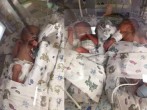 12 октября в нашем роддоме у женщины родилась тройня