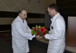 Коллектив больницы поздравил профессора Альберта Сарибековича Сарибекяна с юбилеем