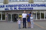 У нас в гостях были щенячий патруль, клоун и фьёк 