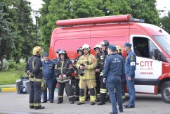23 мая 2018 года в ГКБ № 15 им. О.М. Филатова прошли тренировочные пожарно-тактические учения
